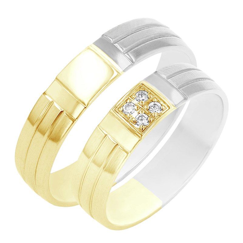 Snubní prsteny ze zlata 80421