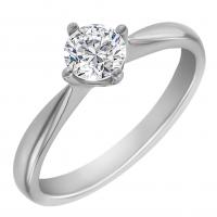 Zásnubní prsten s lab-grown 0.29ct ČGL certifikovaným diamantem Ursula