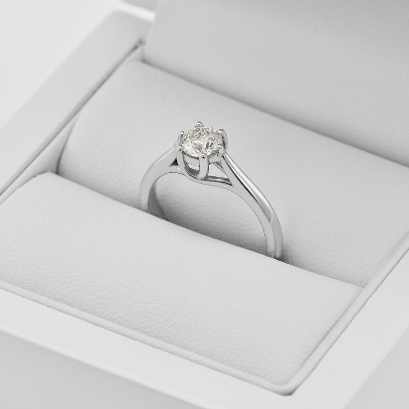 Diamantový prsten s rubínem 90311