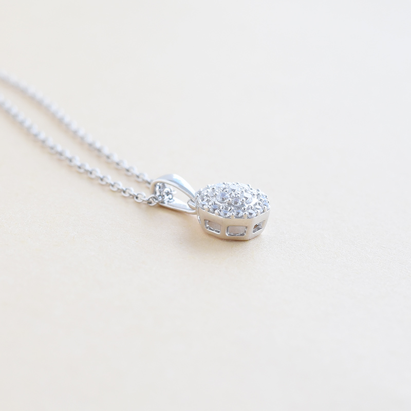 Elegantní náhrdelník s lab-grown diamanty Najm 96221