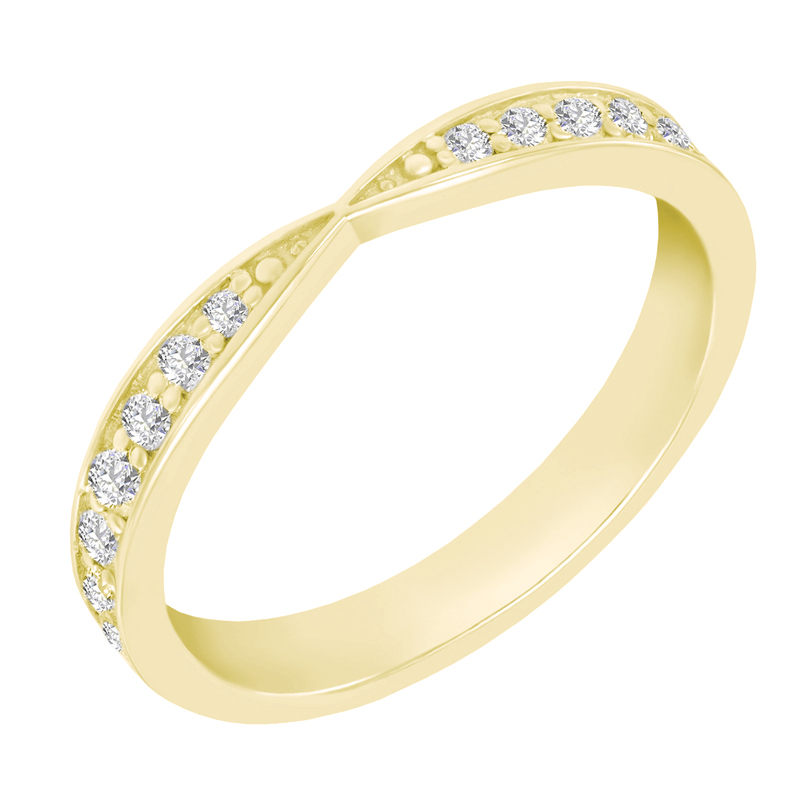 Eternity prsten s lab-grown diamanty Ammara 101372