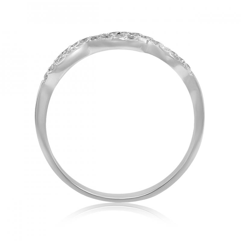 Infinity prsten s lab-grown diamanty Cathryn 101572