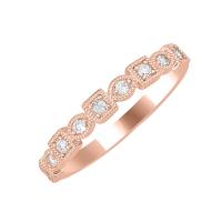 Jemný eternity prsten s lab-grown diamanty Sanel