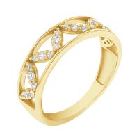 Atypický eternity prsten s lab-grown diamanty Borys