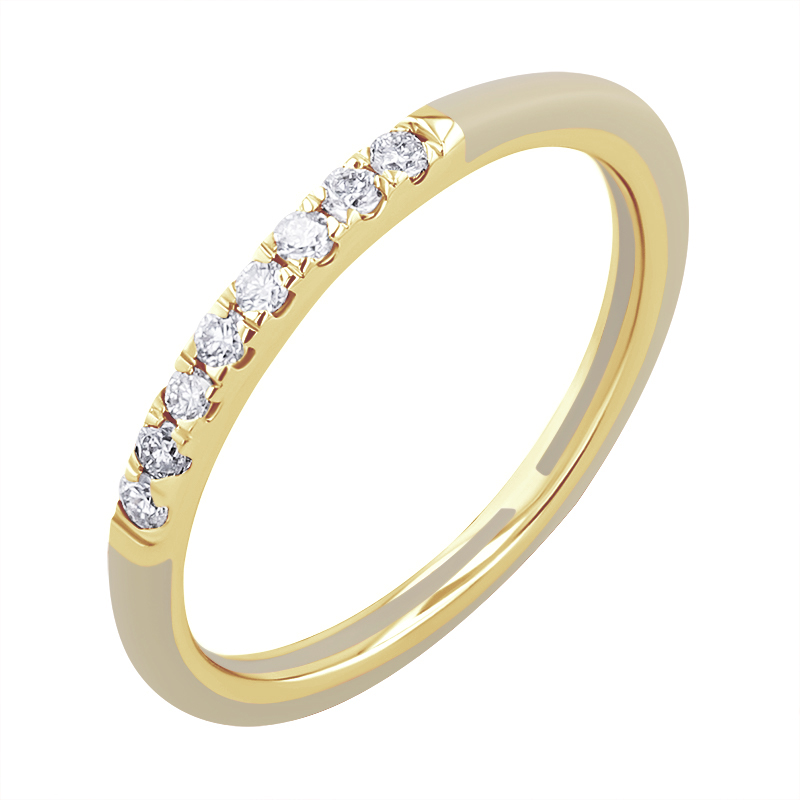 Keramický prsten s diamanty Olyna 128722