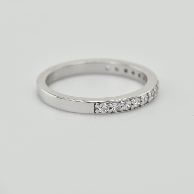Eternity prsten s moissanity a pánský plochý prsten Etensa 133502