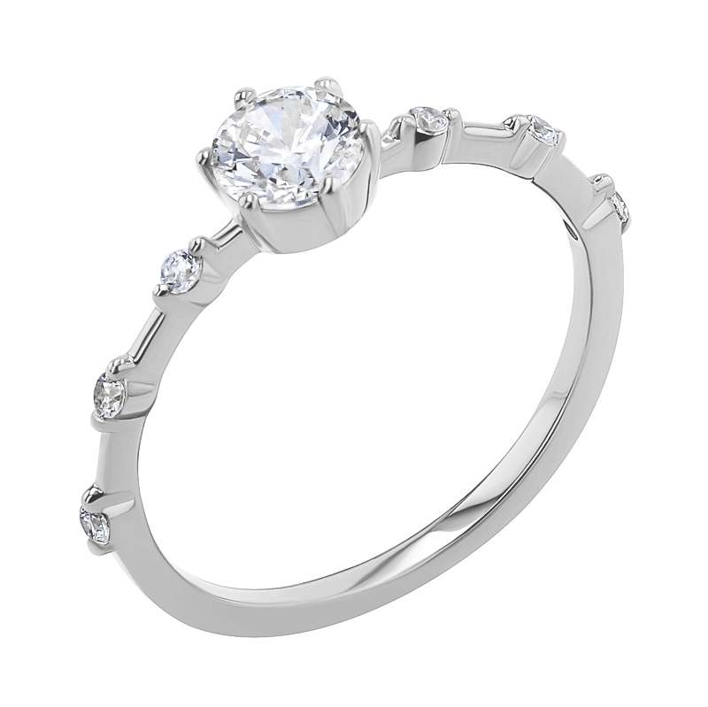 Zásnubní prsten s lab-grown diamanty Imelda 134352