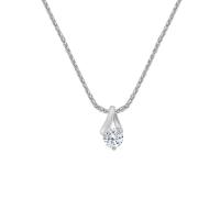 Platinový náhrdelník s diamantem Ivory