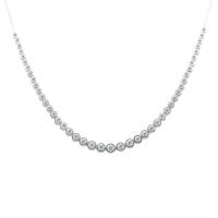 Luxusní zlatý náhrdelník s diamanty Sofi