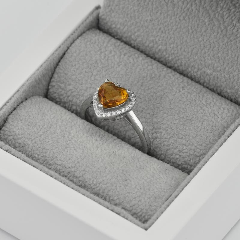 Prsten ve tvaru srdce 16732