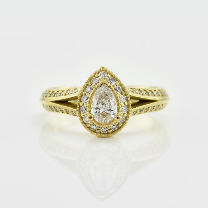 Diamantový zásnubní prsten 19842