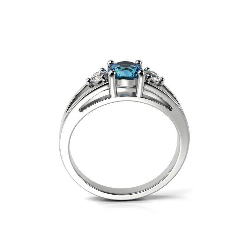 Diamantový zásnubní prsten 23622