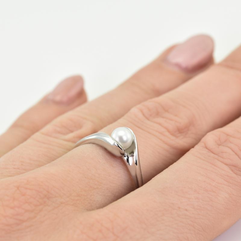 Perlový prsten 27832