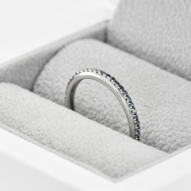 Prsten s diamanty 32122