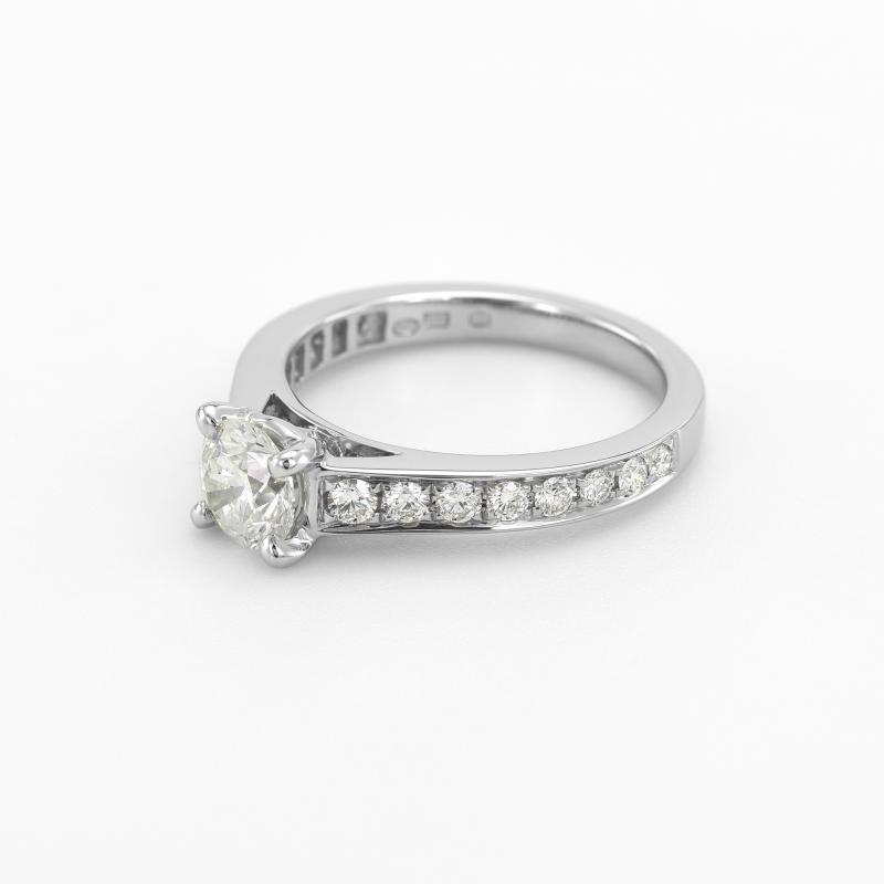 Zásnubní prsten s diamanty 47582