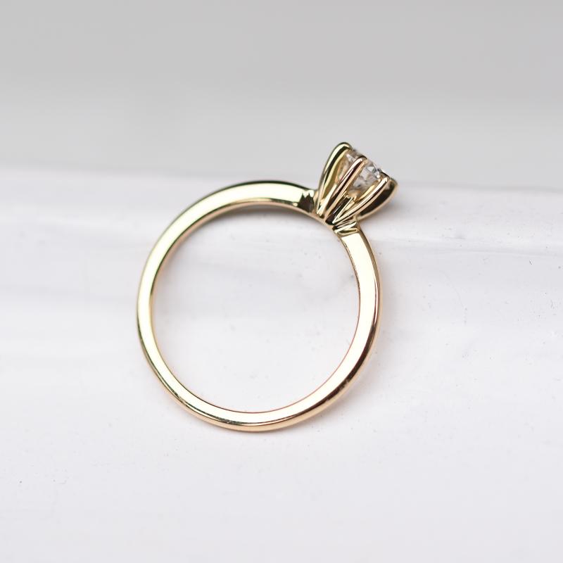 Zásnubní zlatý diamantový prsten 49002