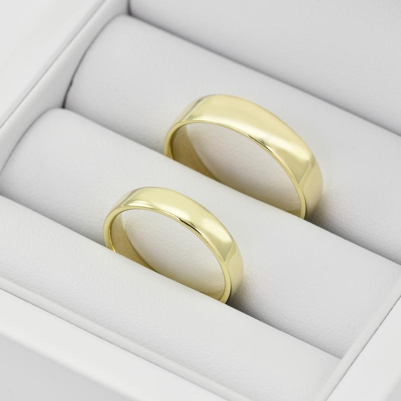 Zlaté snubní prsteny 61522
