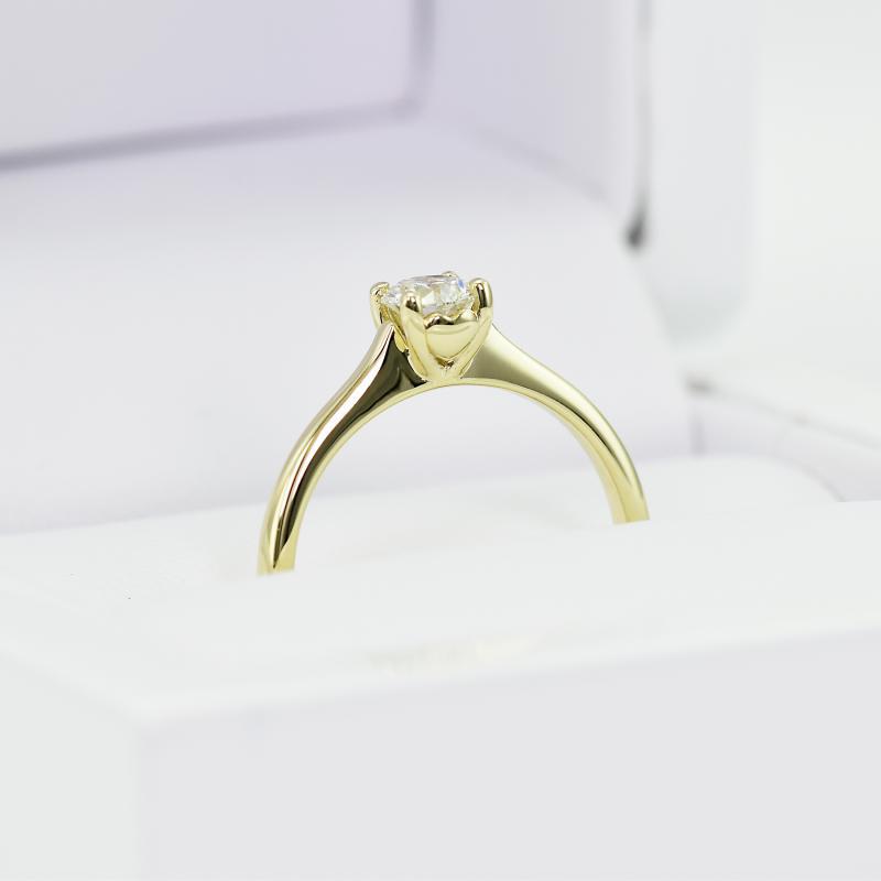 Zlatý diamantový prsten 64872