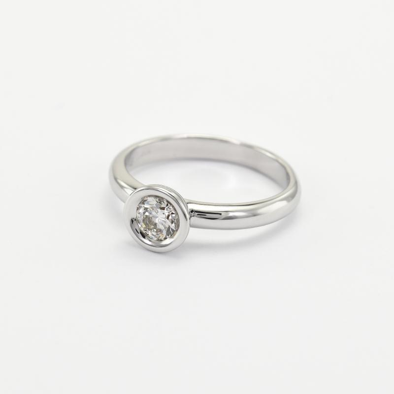 Zásnubní prsten s diamantem ze zlata 64932