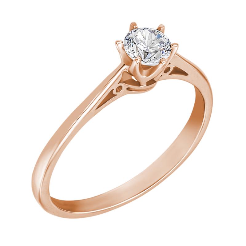Zásnubní prsten s diamantem Omisha 6592