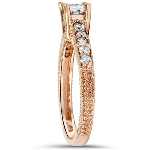 Zlatý prsten z diamanty Emey 7052