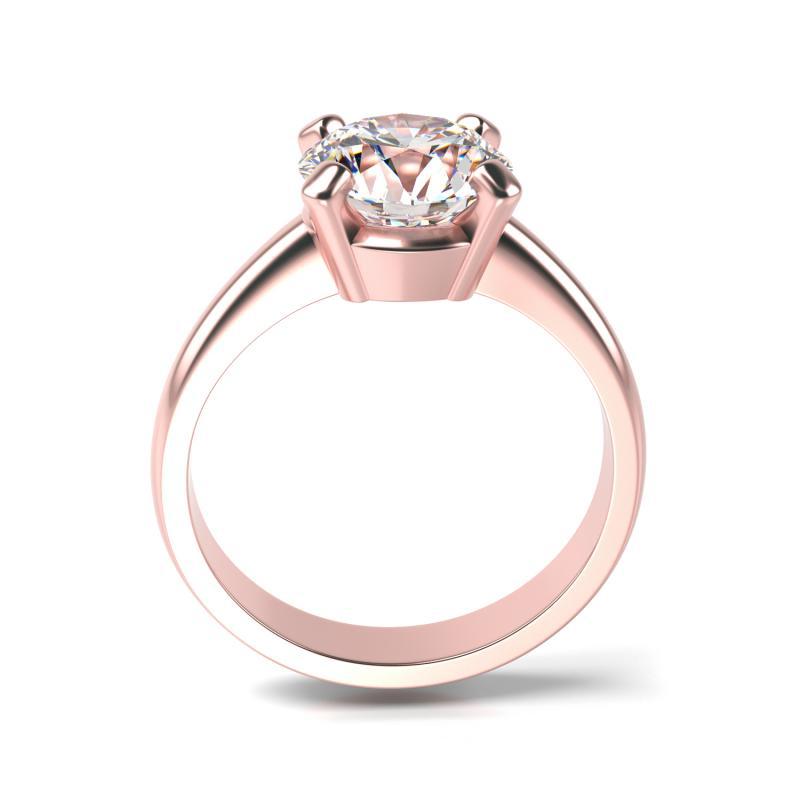 Prsten s certifikovaným diamantem 74032