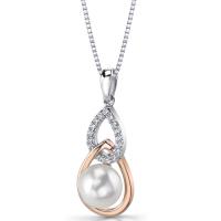 Perlový fashion náhrdelník s perlou Karisa