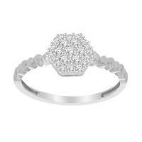 Elegantní diamantový prsten Rashmi