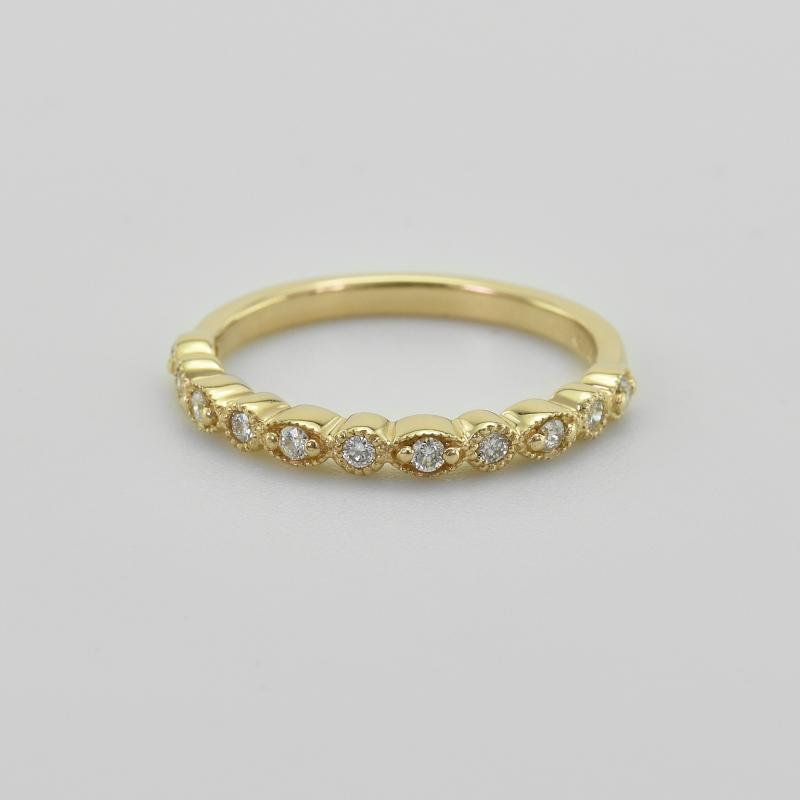 Vintage eternity prsten s lab-grown diamanty Paloma 101583