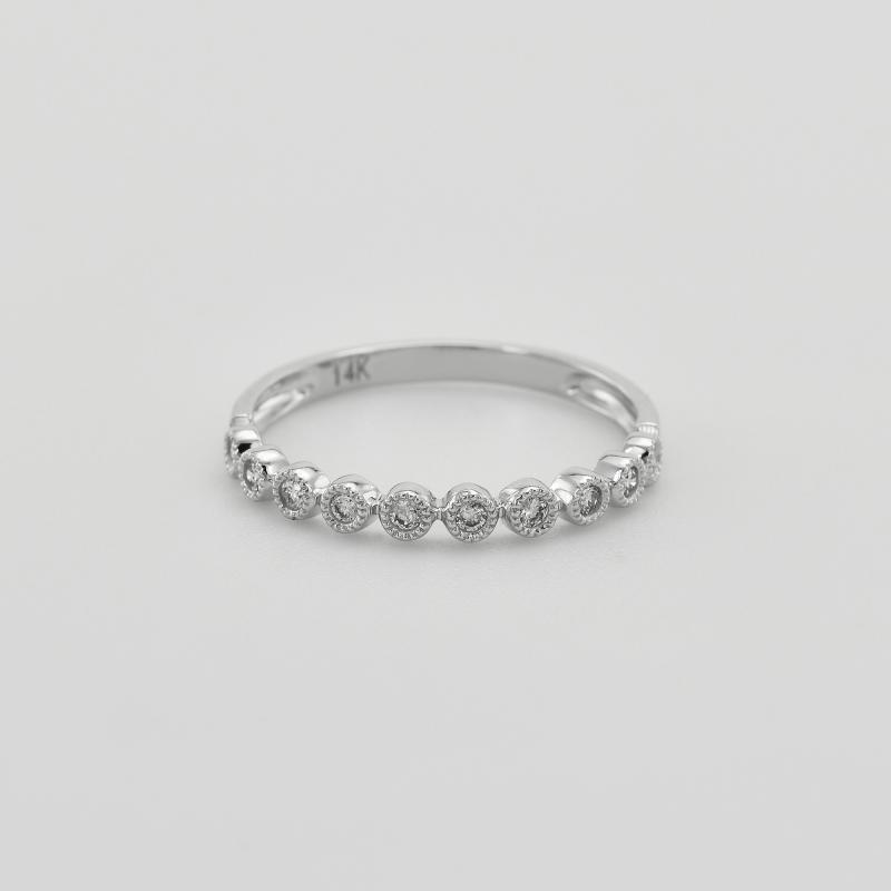Vintage prsten s lab-grown diamanty a komfortní prsten Danel 105893