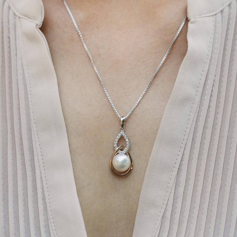 Perlový fashion náhrdelník 11803