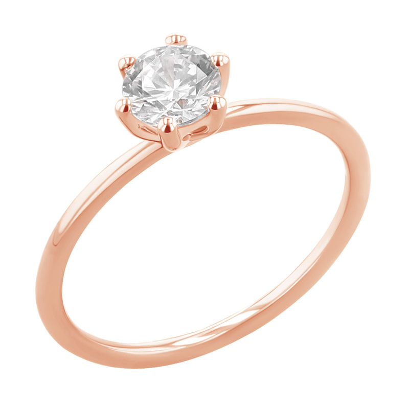 Zásnubní prsten s diamantem Birdie 120343