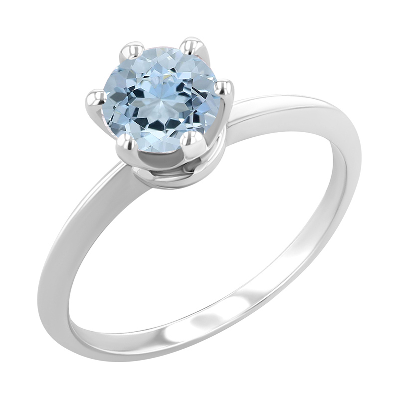 Eppi Zásnubní prsten s akvamarínem Tila R42223