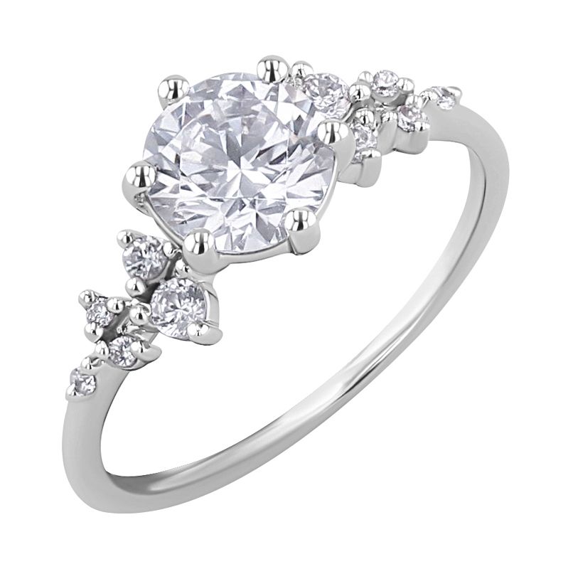 Zásnubní prsten s lab-grown diamanty Olha 126793