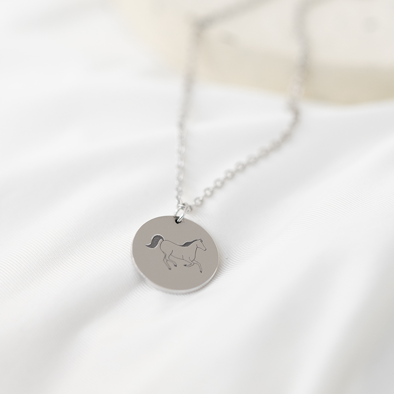 Stříbrný personalizovaný náhrdelník Čínské znamení zvěrokruhu 135053