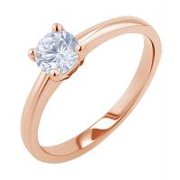 Zásnubní prsten s moissanitem Tien