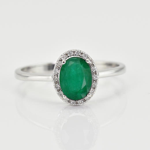 Prsten se smaragdem 14013