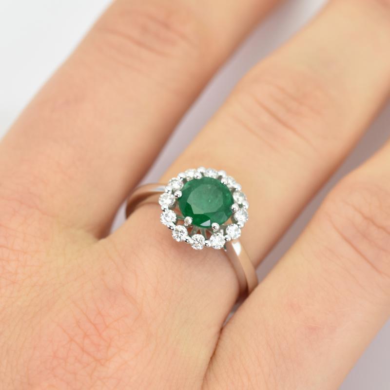 Smaragdový prsten 14833