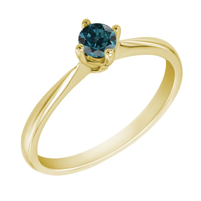 Prsten ze žlutého zlata 15613
