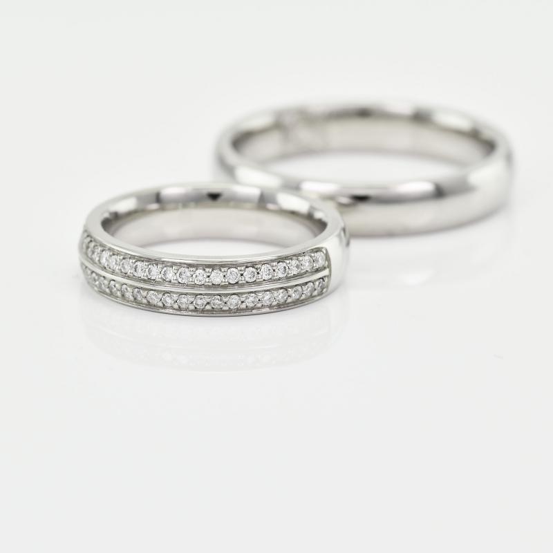 Snubní prsteny s diamanty 20723