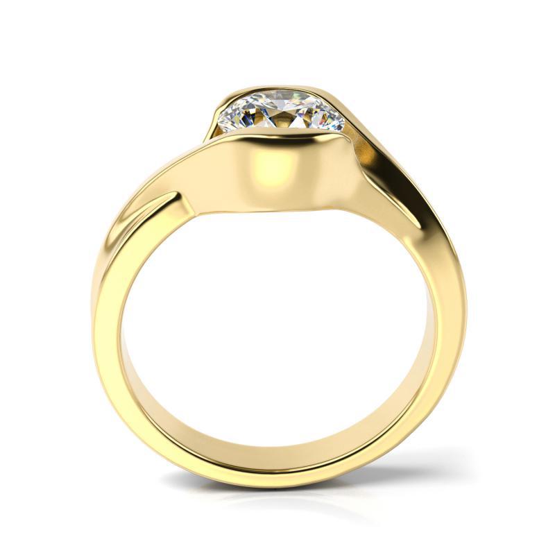 Prsten s certifikovaným moissanitem 22113
