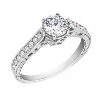 Zásnubní prsten s diamanty Volans