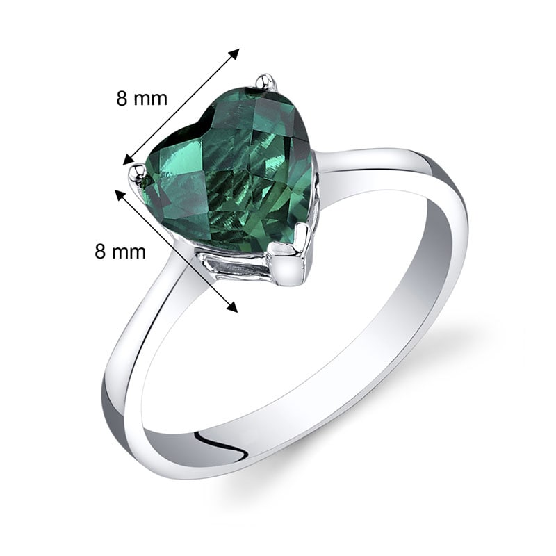 Smaragdový prsten ze zlata
