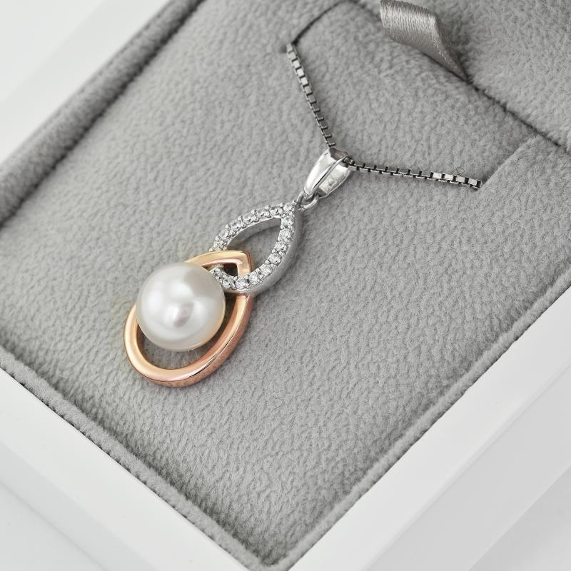 Perlový fashion náhrdelník