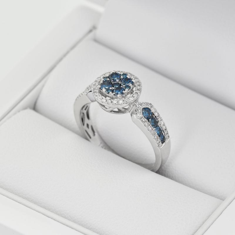 Prsten s diamanty 33523