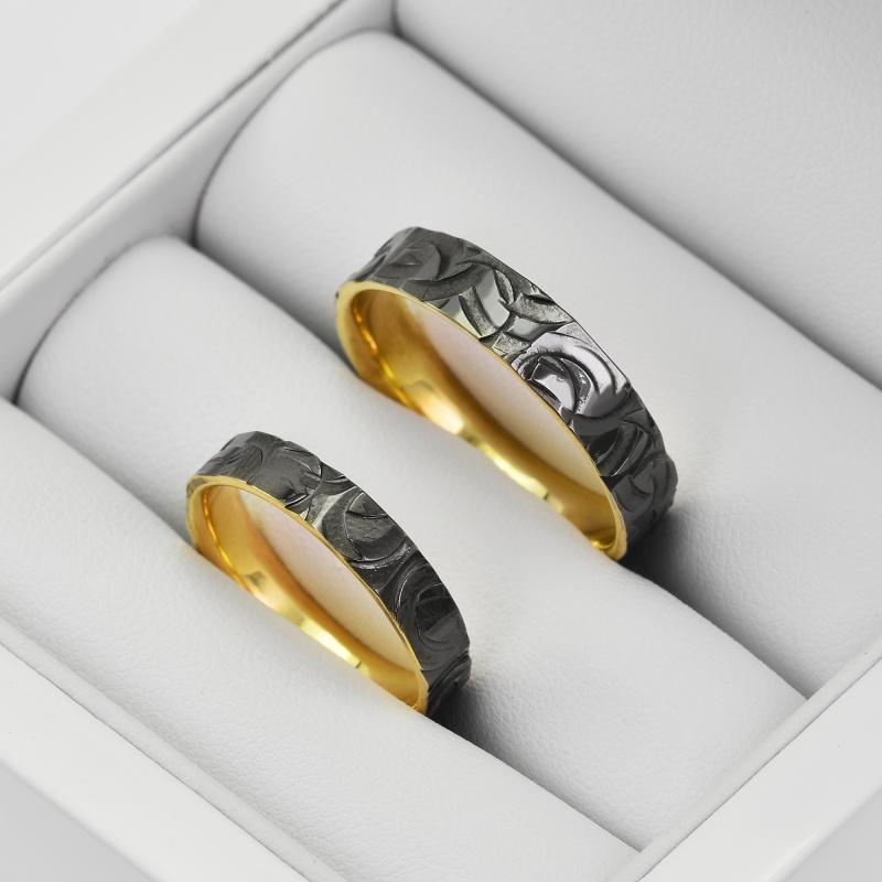 Zlaté snubní prsteny 39443