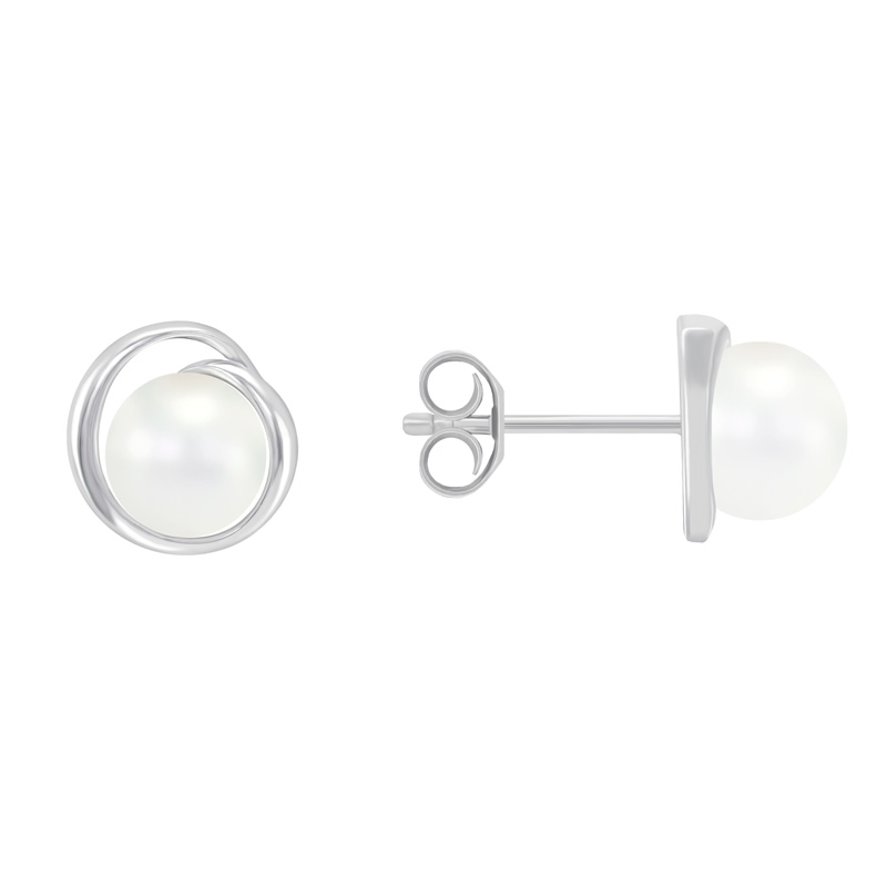 Elegantní perlové náušnice Diahann 42663