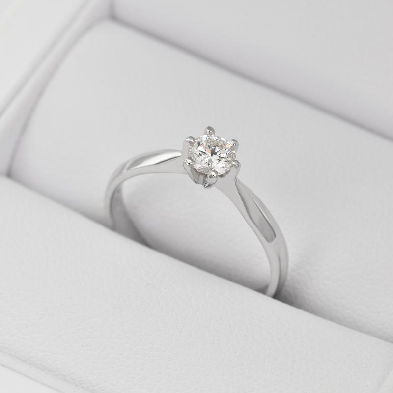 Diamantový prsten ze zlata Iravan 46063