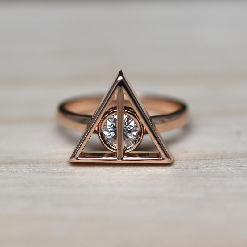 Prsten Harry Potter s diamantem