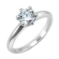Zásnubní prsten s diamantem Tila